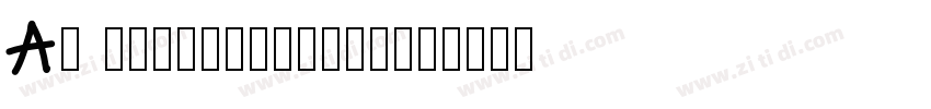 AG Britannic_BN_P字体转换